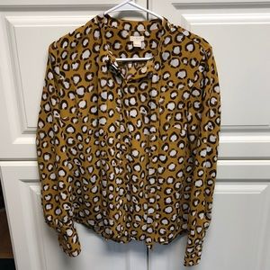 Beautiful J Crew Blouse EUC